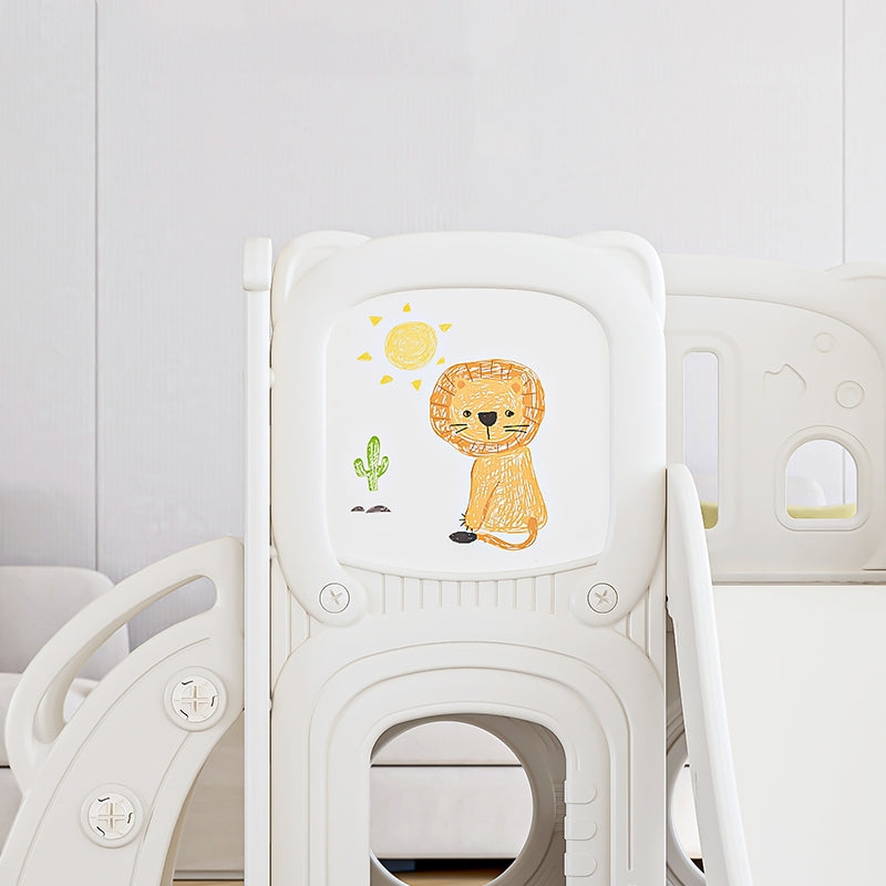 All 4 Kids Joyce Baby Slider and Swing Play Center with Easel