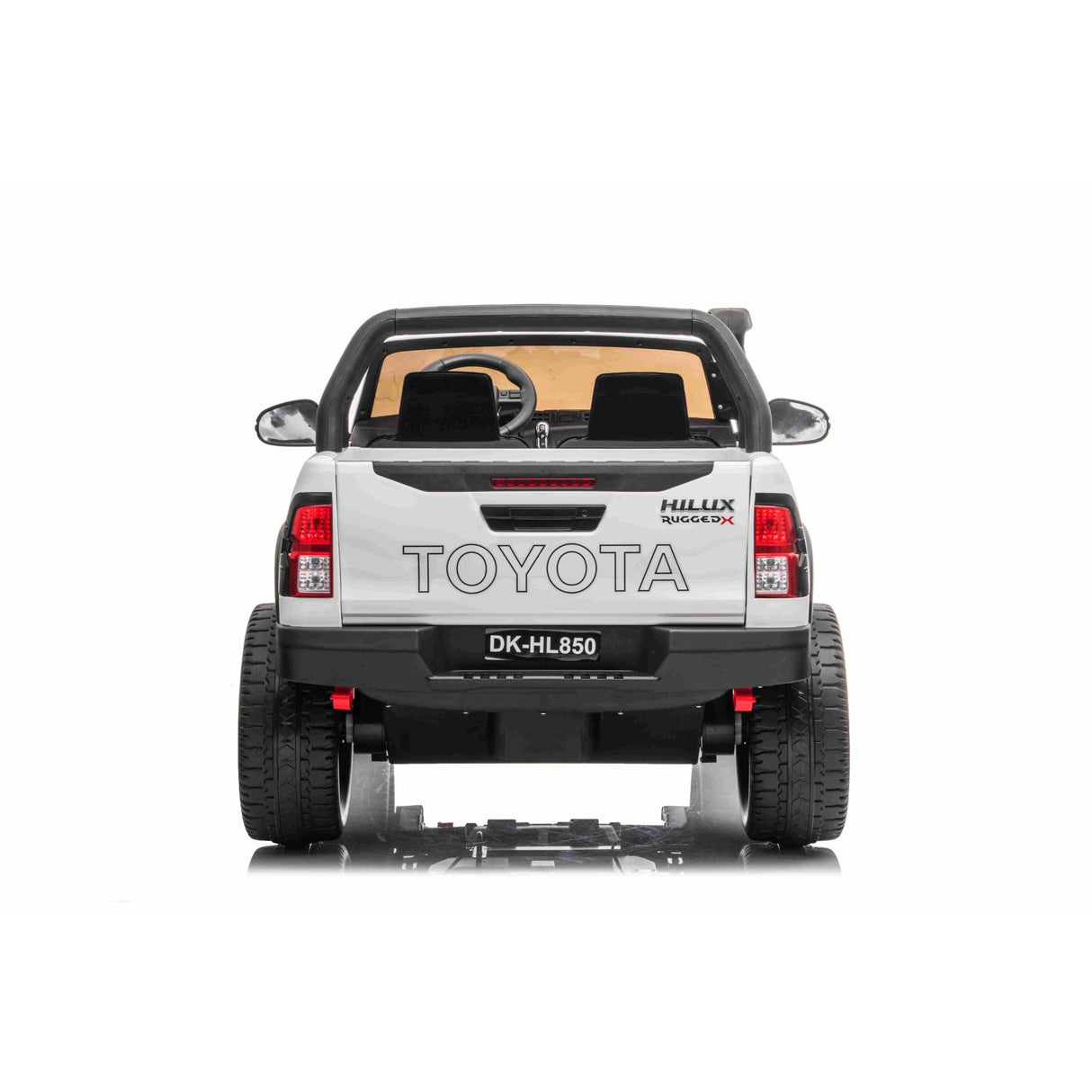 ALL 4 KIDS Licensed Double Seat Toyota Hilux Kids Ride On Car with RC