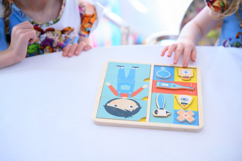 Tender Leaf Toys Pretend Ouch Wooden Puzzle