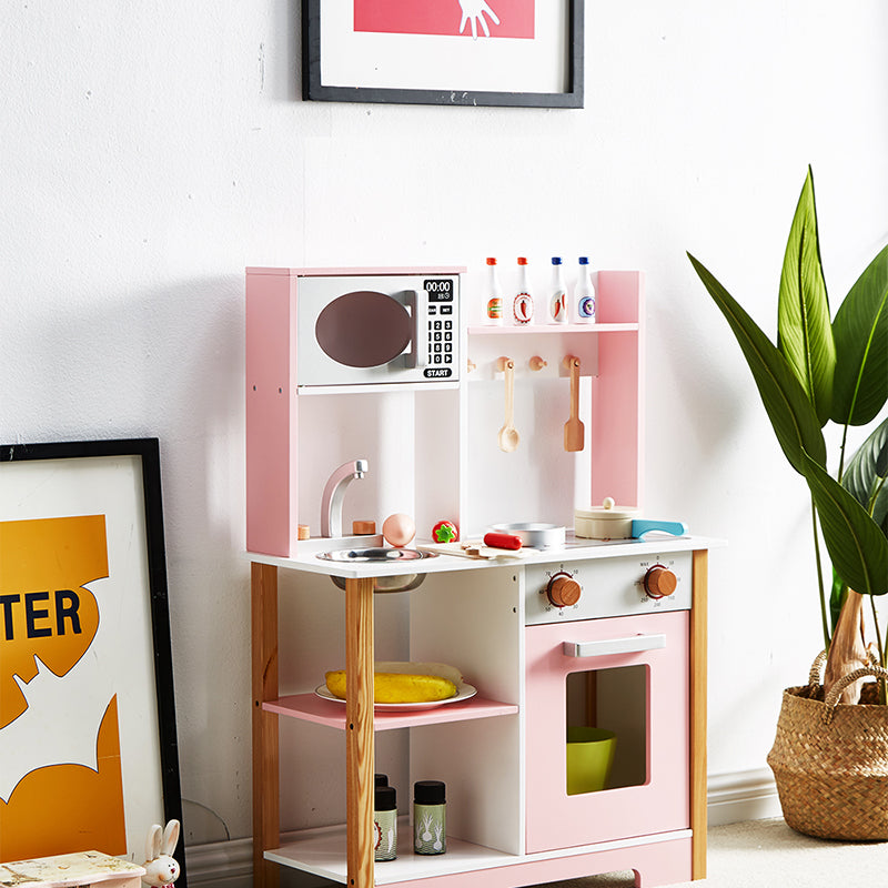 ALL 4 KIDS Peyton Pink Pretend Play Kitchen