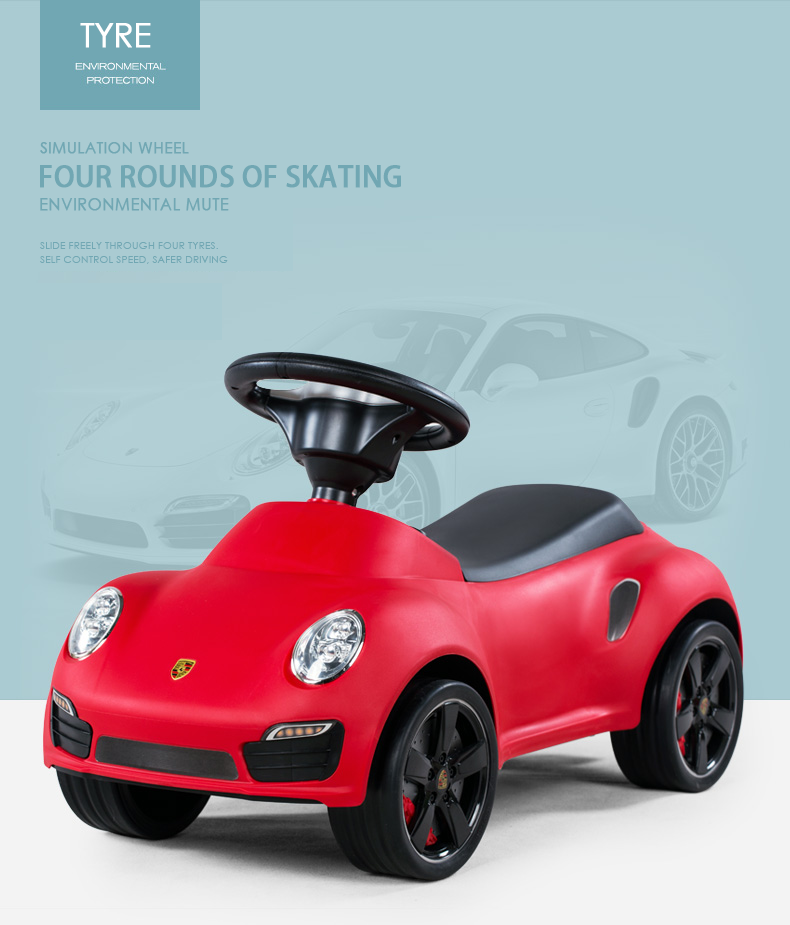 Rastar Licensed Porsche 911 Push Car