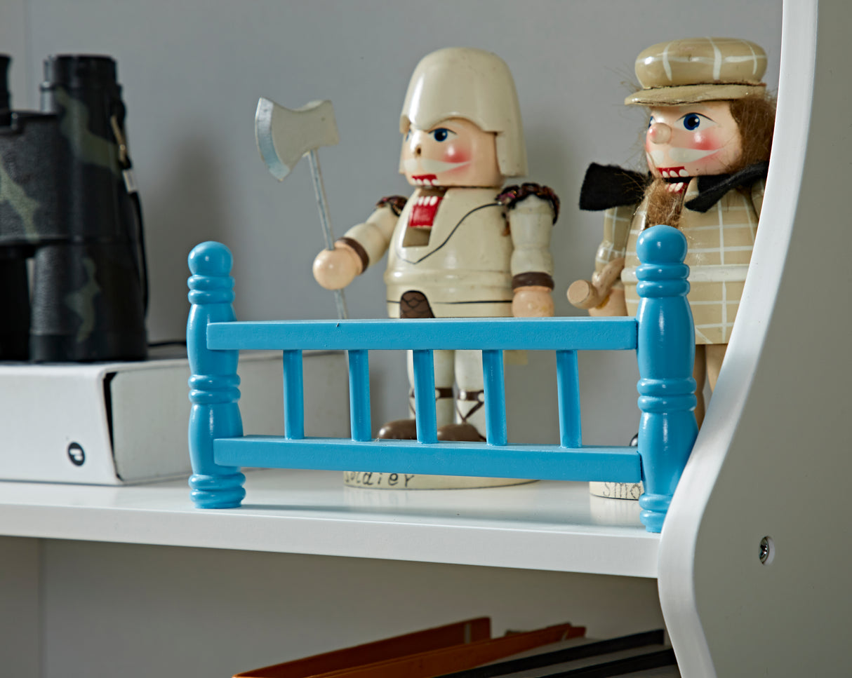 ALL 4 KIDS Gloria Blue Bookcase Book Shelf Storage Unit