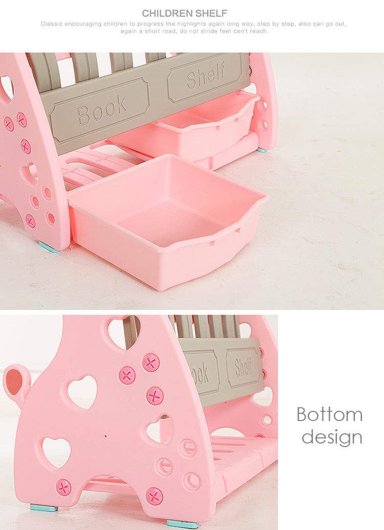 ALL 4 KIDS Lily the Giraffe Magazine Bookcase - Pink