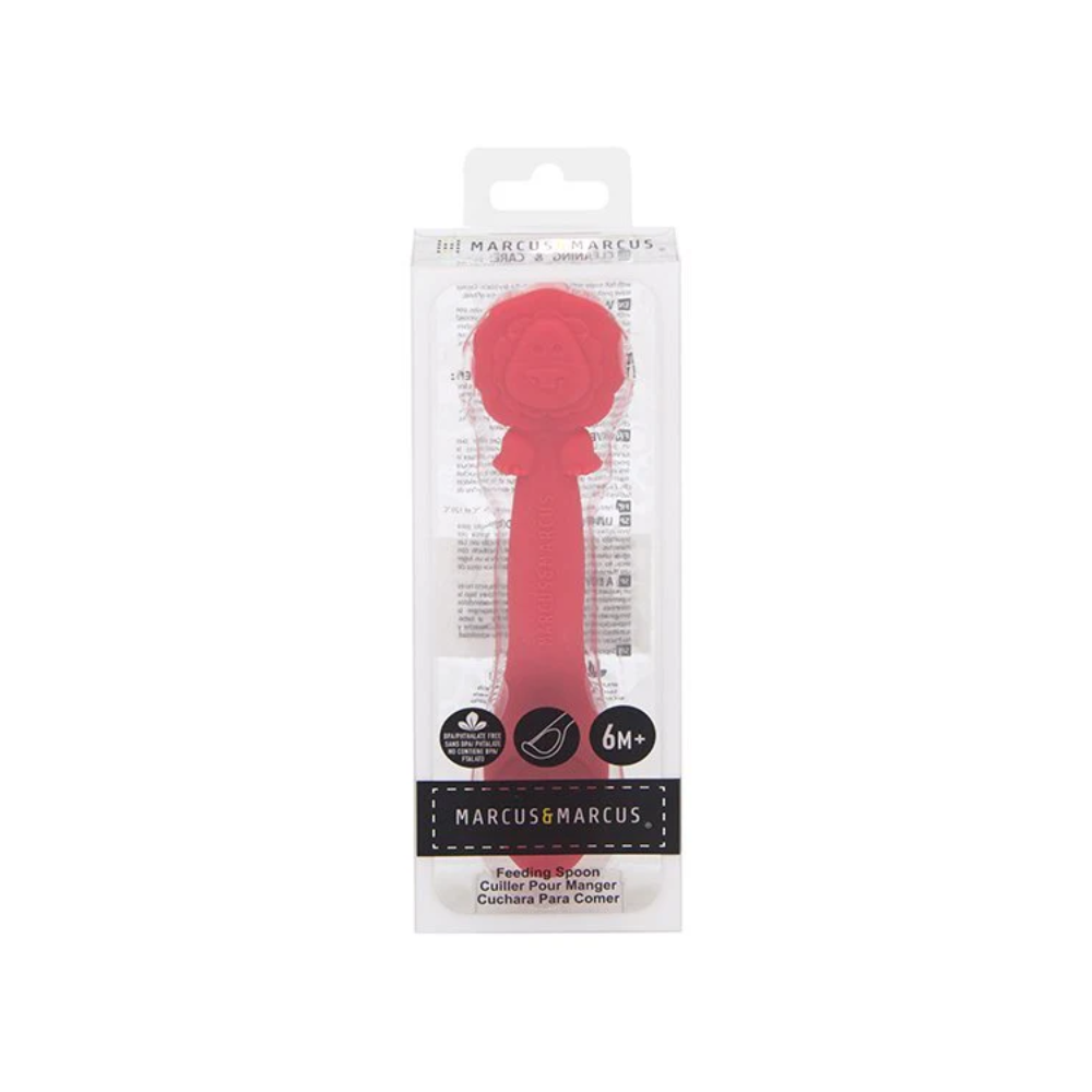 Marcus & Marcus Baby Feeding Spoon - Green Ollie