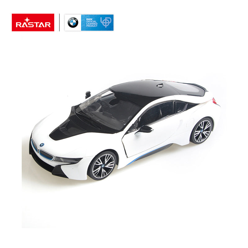 Rastar Licensed 1:14 Radio Control Car with USB Charger - BMW I8