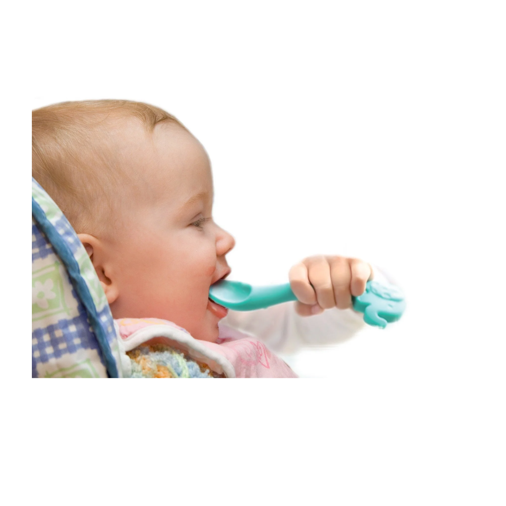 Marcus & Marcus Baby Feeding Spoon - Pink Pokey