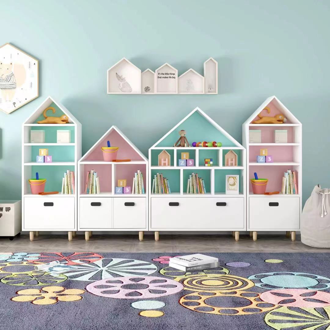 ALL 4 KIDS White Ivy Large Kids Bookcase Storage Unit