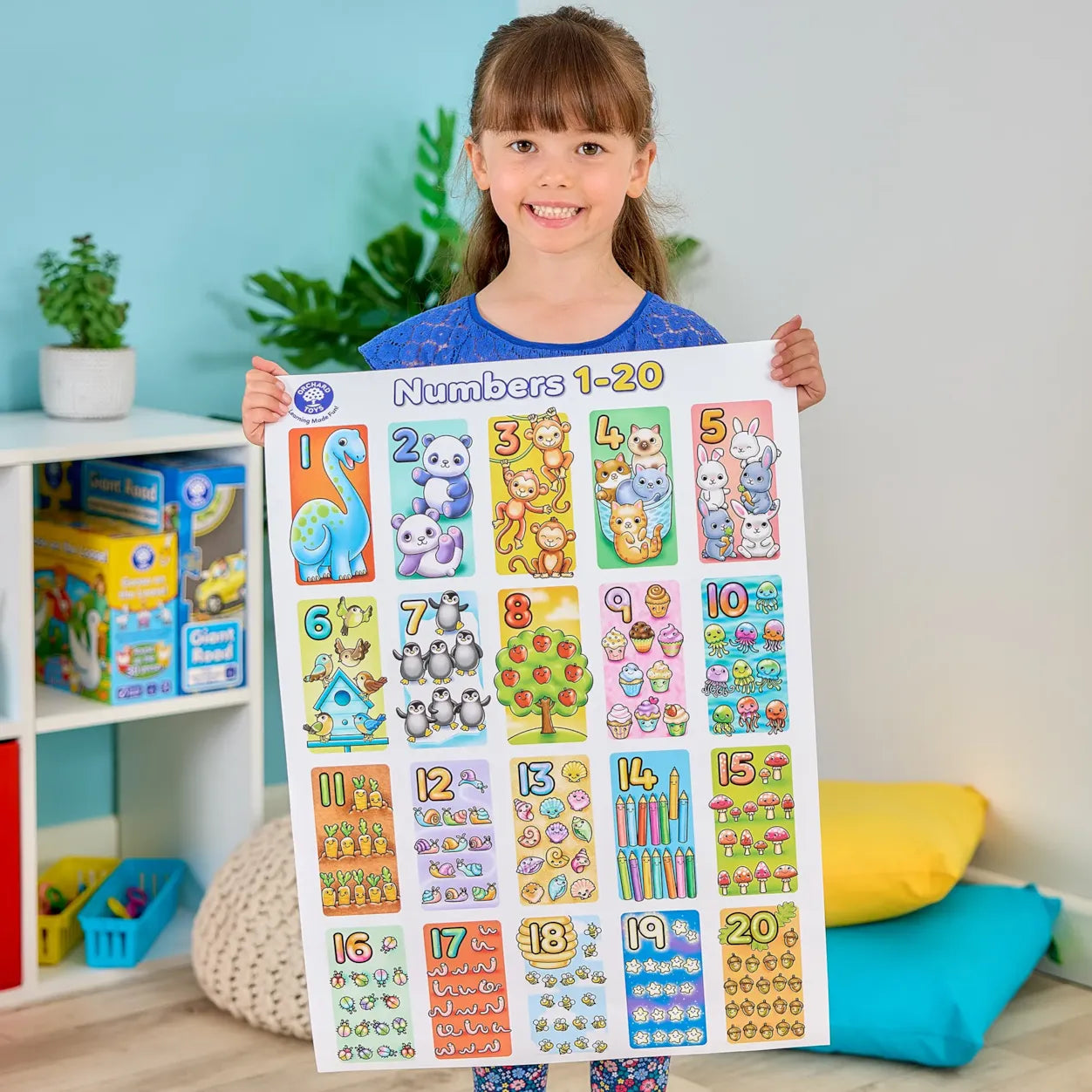 Orchard Toys Jigsaw - Match and Count 20pc