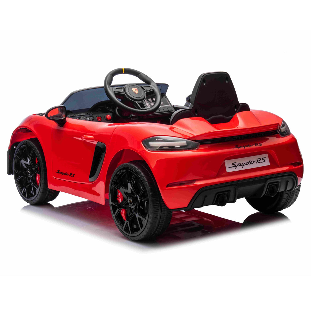 ALL 4 KIDS Licensed Porsche 718 Spyder Kids Electric Ride-On Car