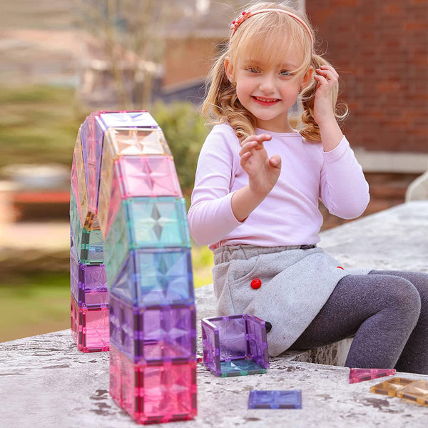 MNTL Classic Magnetic Tile 108 Pcs