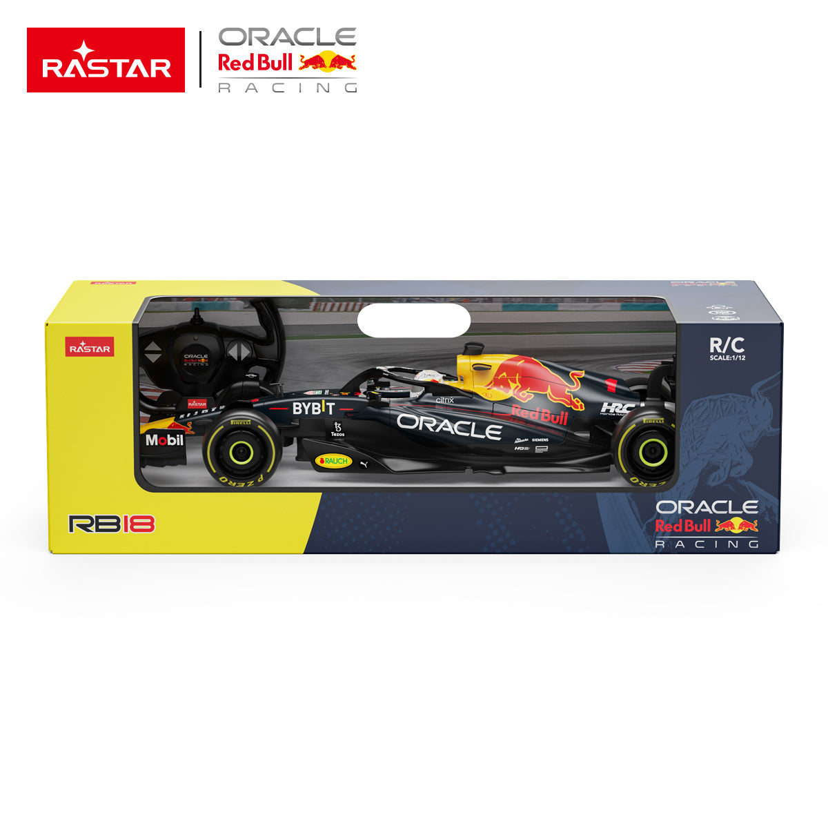 Rastar Licensed 1:12 Oracle Red Bull F1 Racing RB18 Remote Control Car