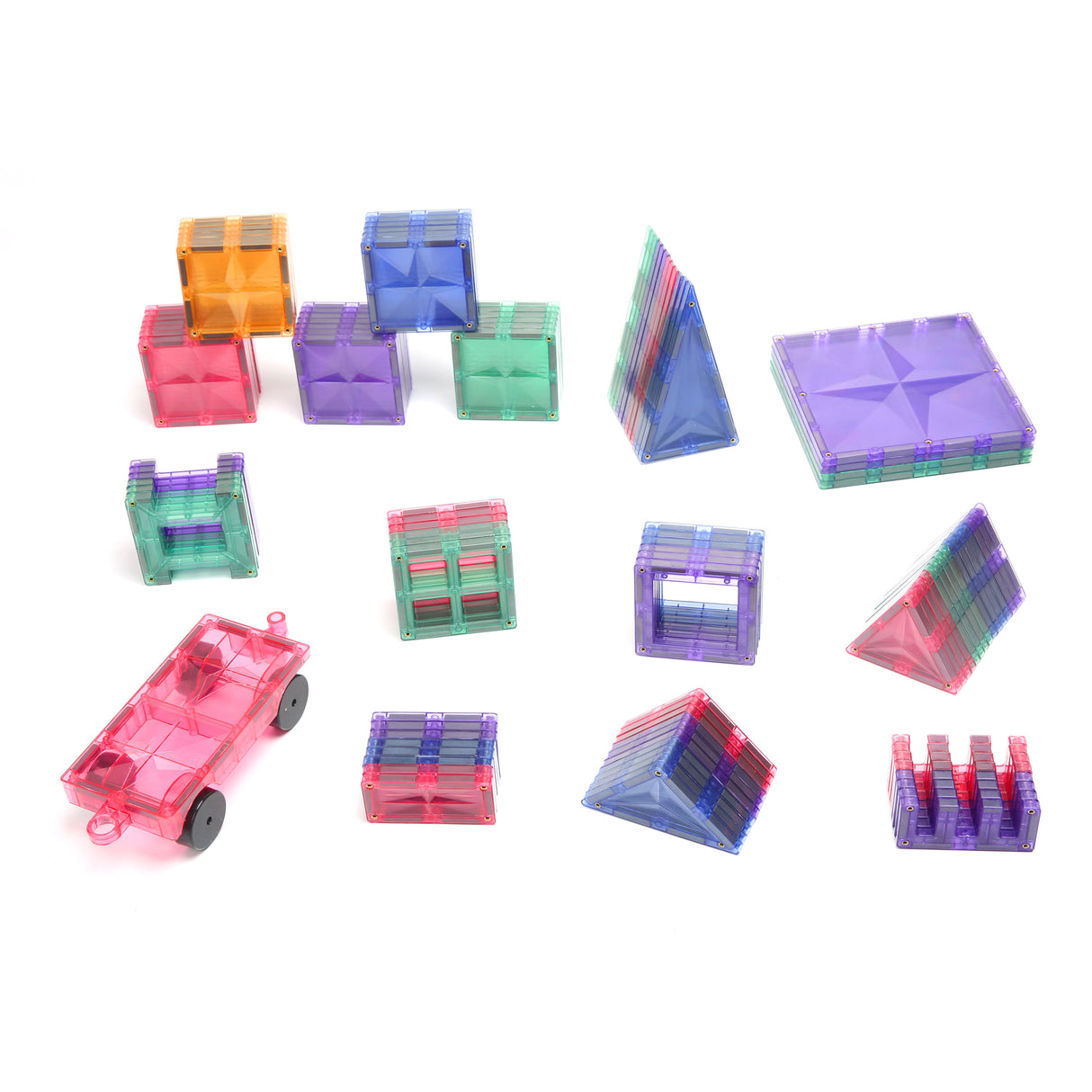 MNTL Pastal Magnetic Tile 108 Pcs