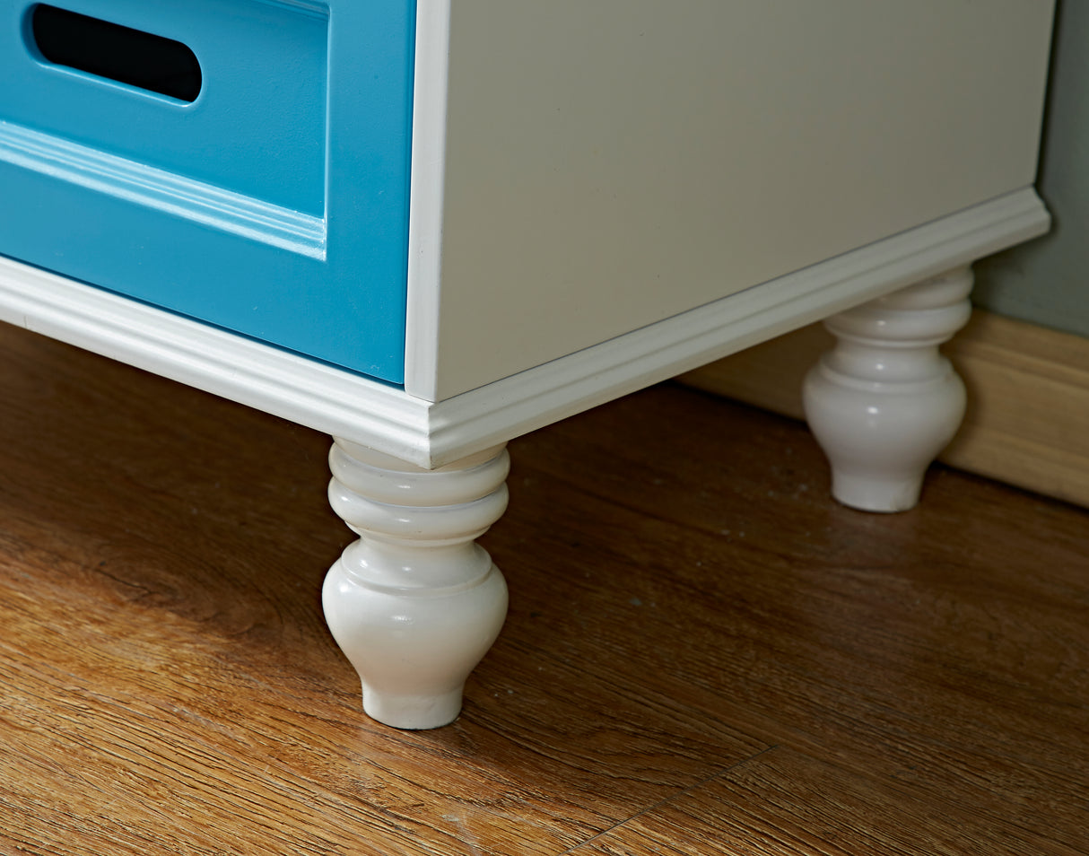 ALL 4 KIDS Gloria Blue Bookcase Book Shelf Storage Unit