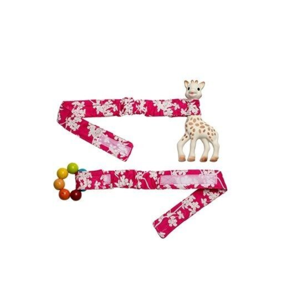 Babychic 100% Cotton Pram Toy Straps (Set of 2)