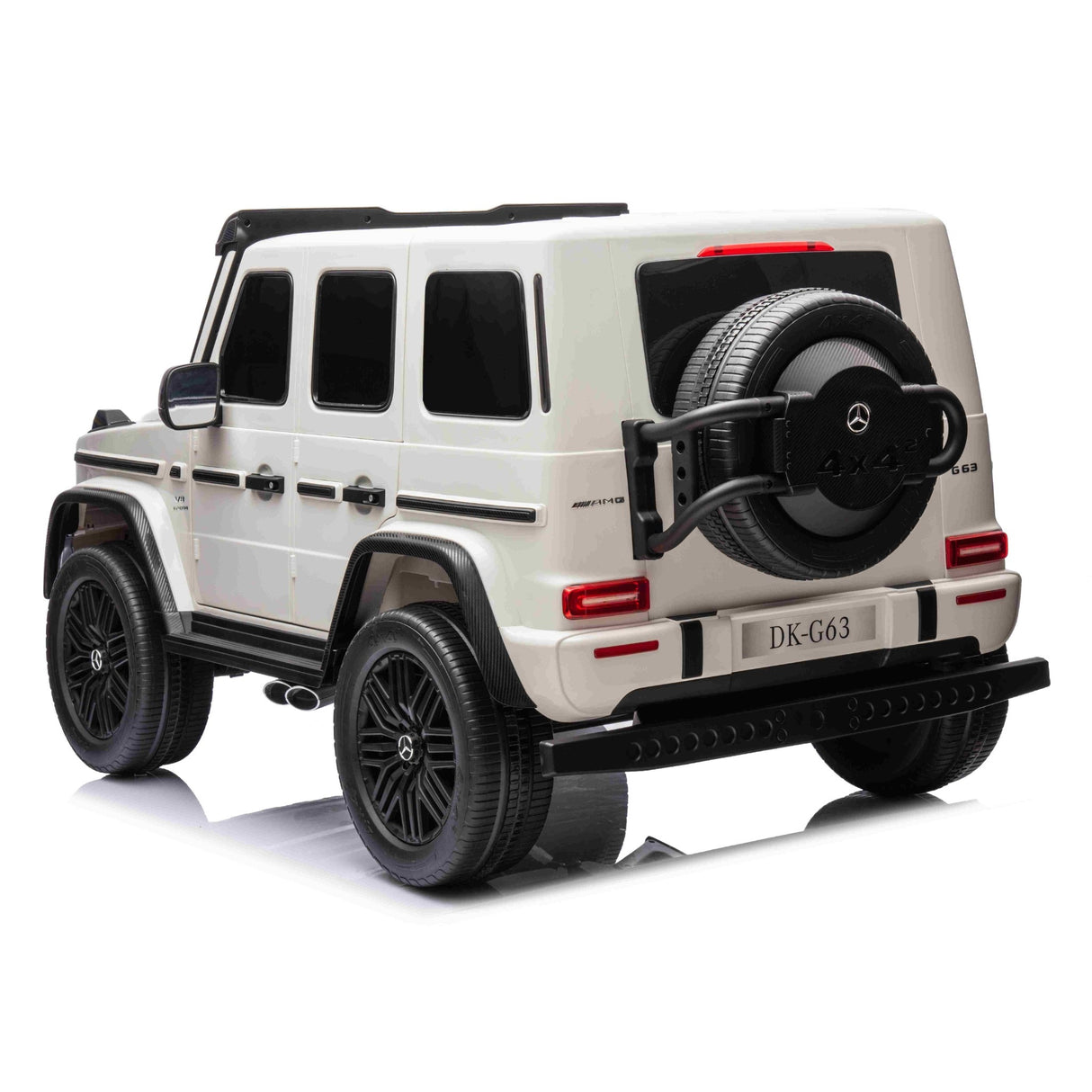 ALL 4 KIDS Huge Licensed Double Seat Mercedes-Benz Kids Ride On Car G63 with RC