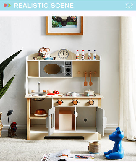 ALL 4 KIDS Savannah White Pretend Kitchen