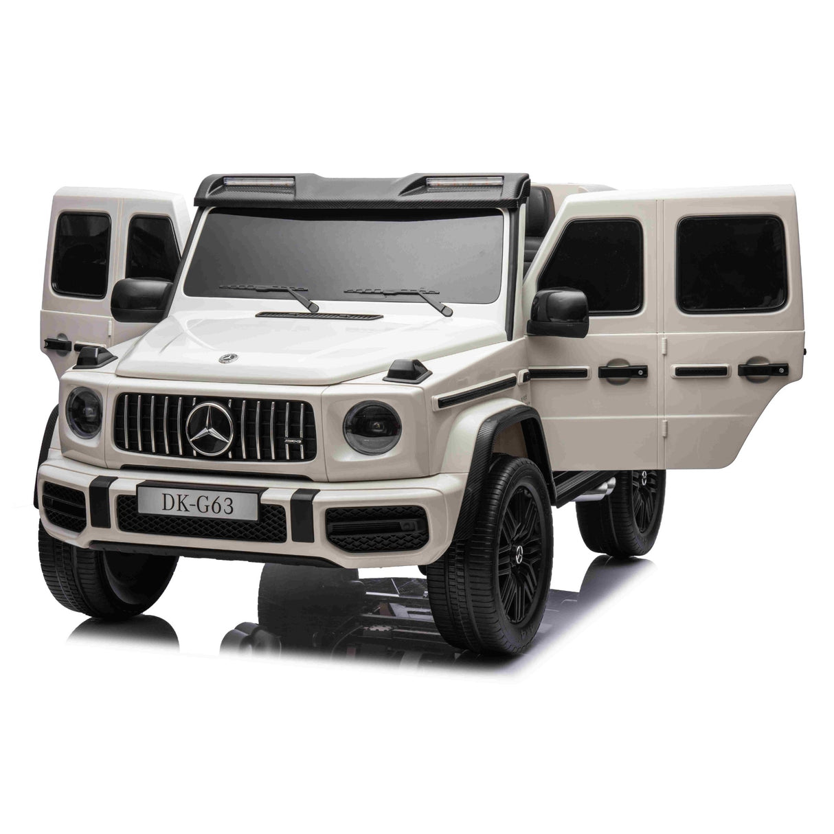 ALL 4 KIDS Huge Licensed Double Seat Mercedes-Benz Kids Ride On Car G63 with RC