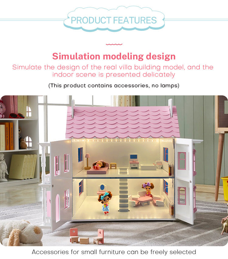 All 4 Kids Riley 2 Level Doll House