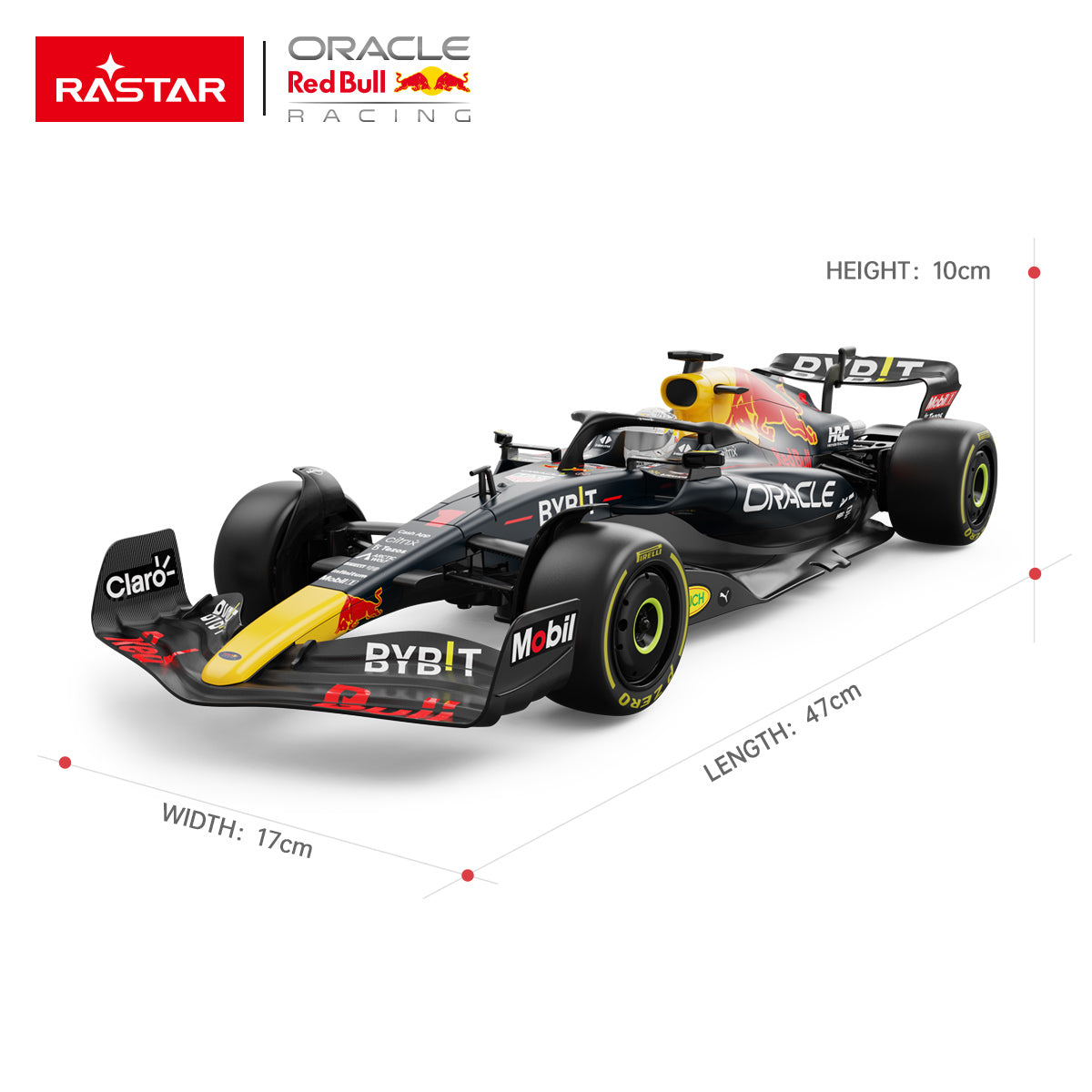 Rastar Licensed 1:12 Oracle Red Bull F1 Racing RB18 Remote Control Car
