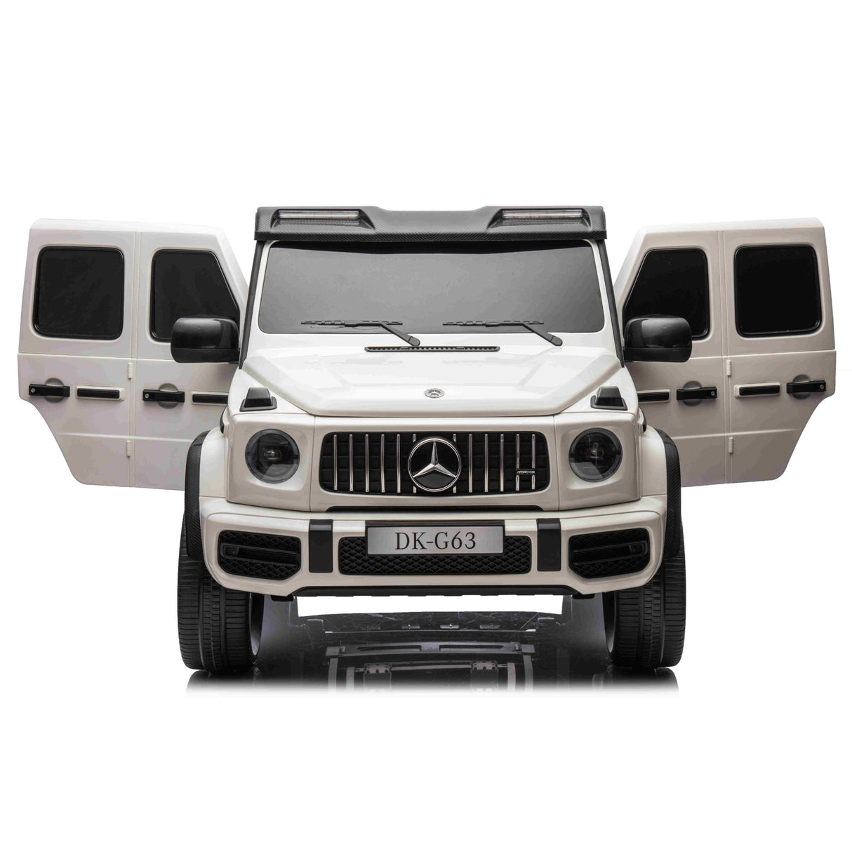 ALL 4 KIDS Huge Licensed Double Seat Mercedes-Benz Kids Ride On Car G63 with RC