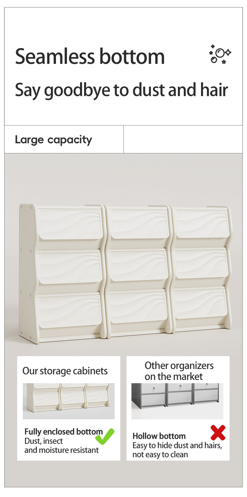 All 4 Kids Milo 3 Tier Modular Storage Unit