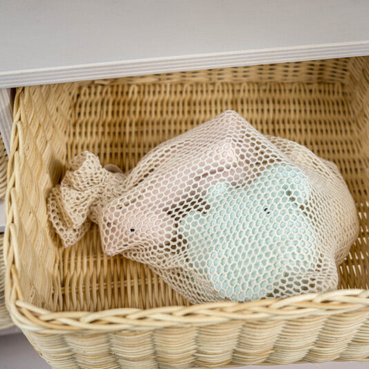 Tikiri Rubber Marshmallow Animal Teether Set