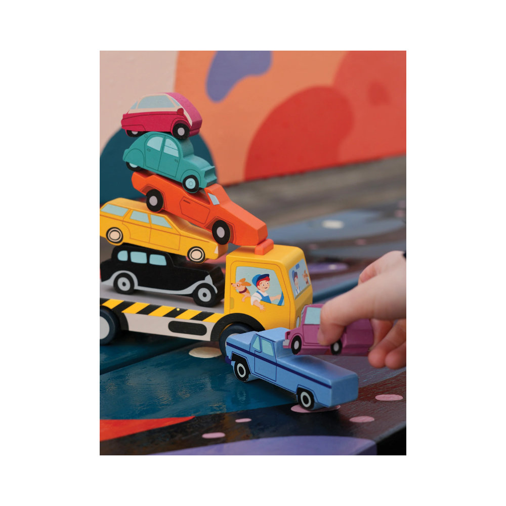 Tender Leaf Toys Stacking Cars