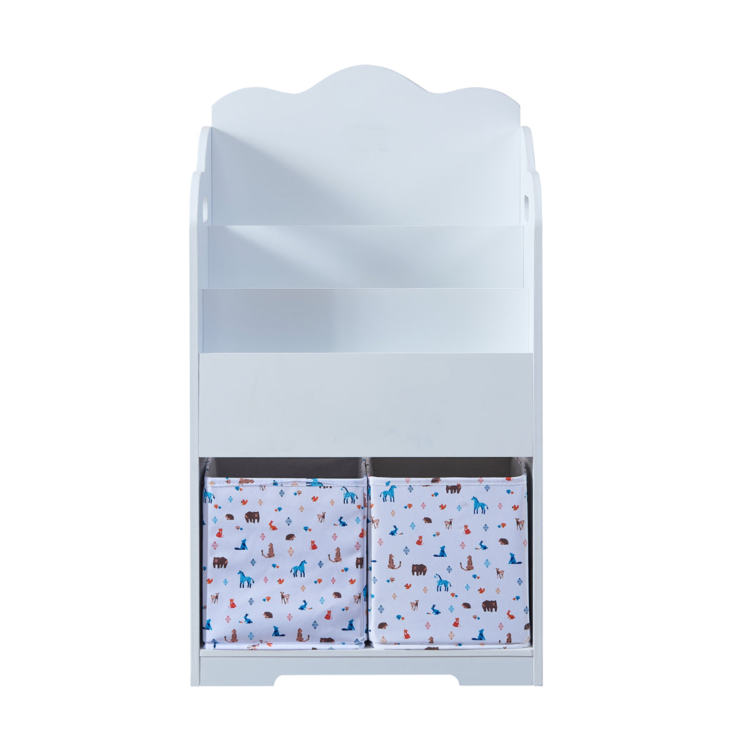 ALL 4 KIDS Madison White Bookcase Book Shelf Storage Unit