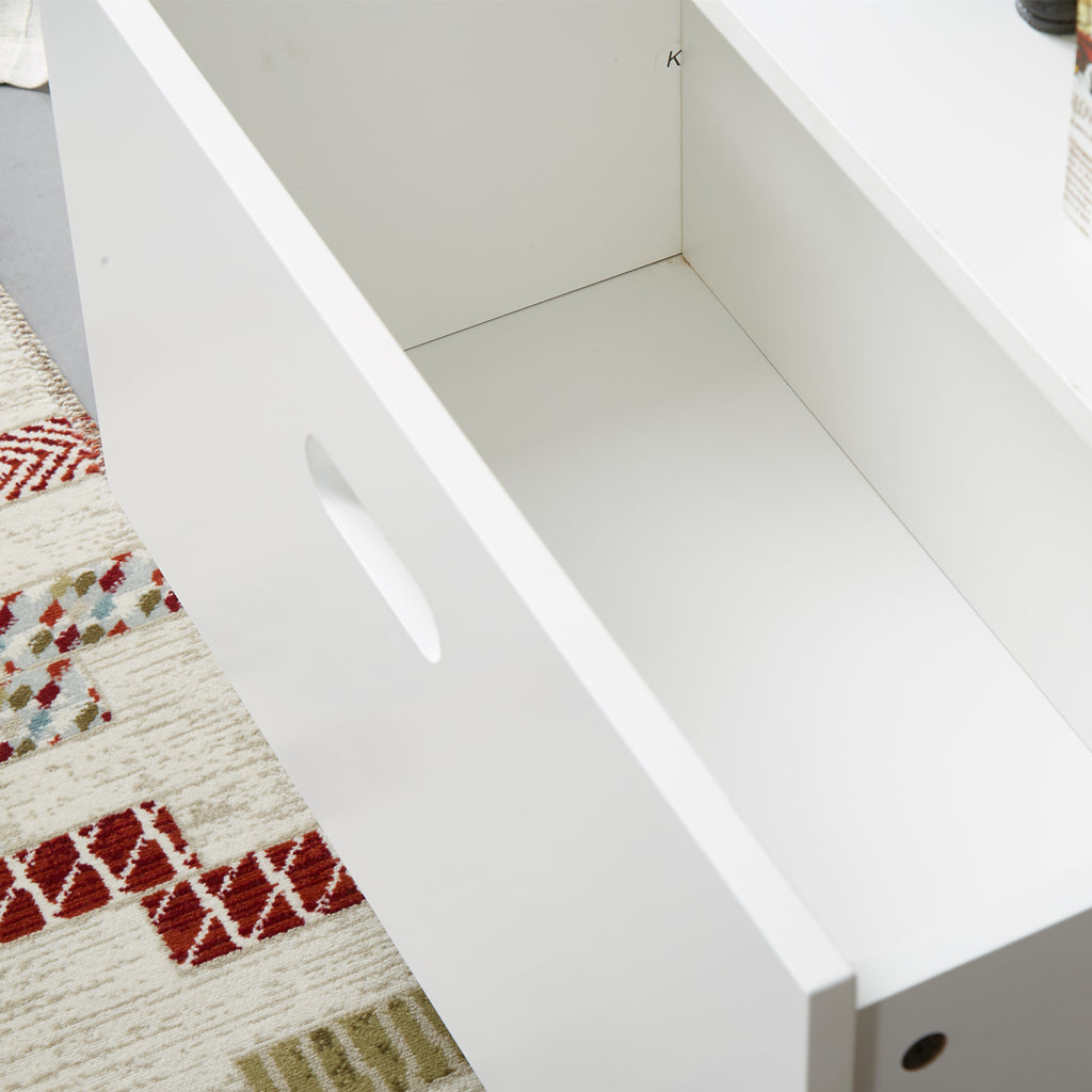 ALL 4 KIDS White Ivy Tall Kids Bookcase Storage Unit