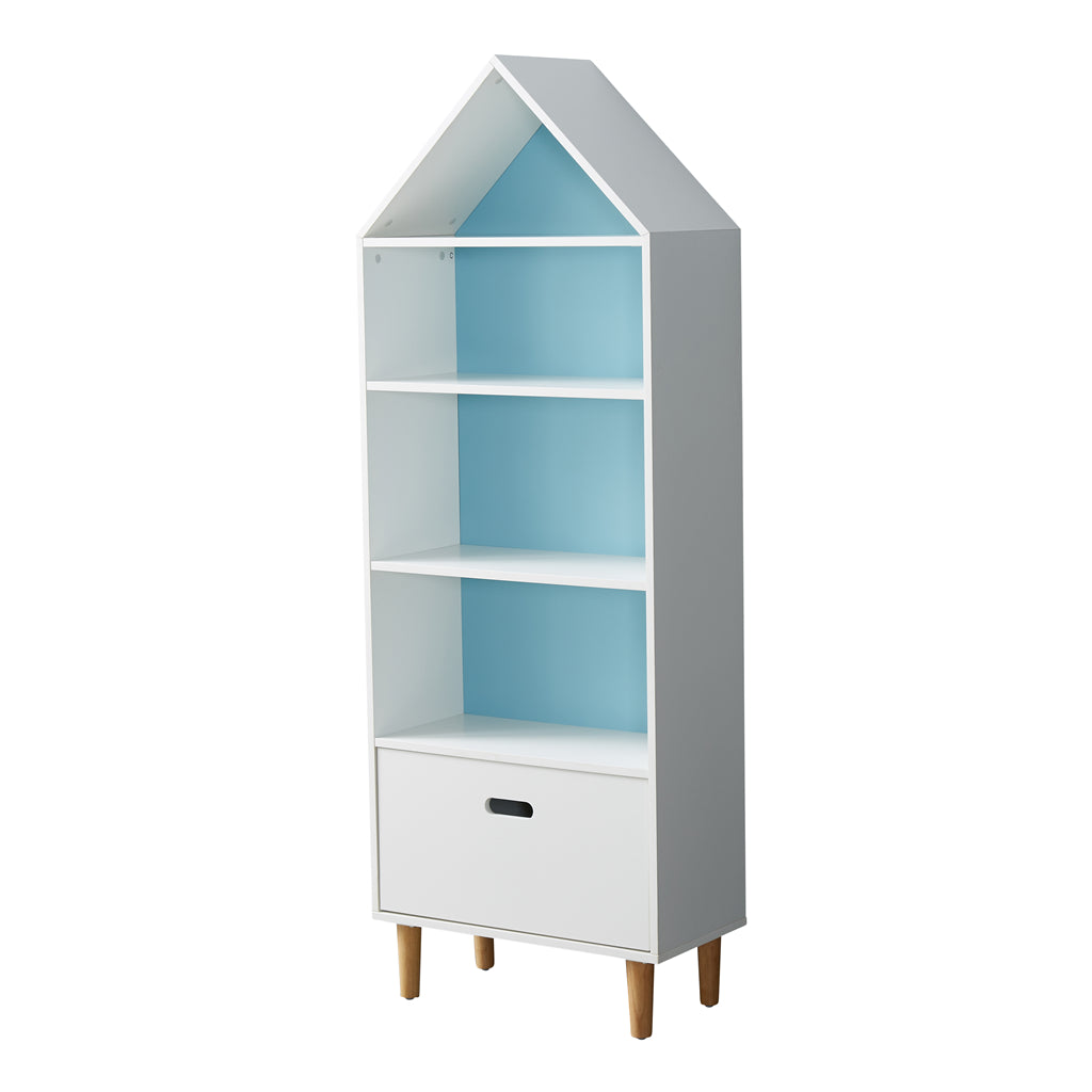 ALL 4 KIDS White Ivy Tall Kids Bookcase Storage Unit