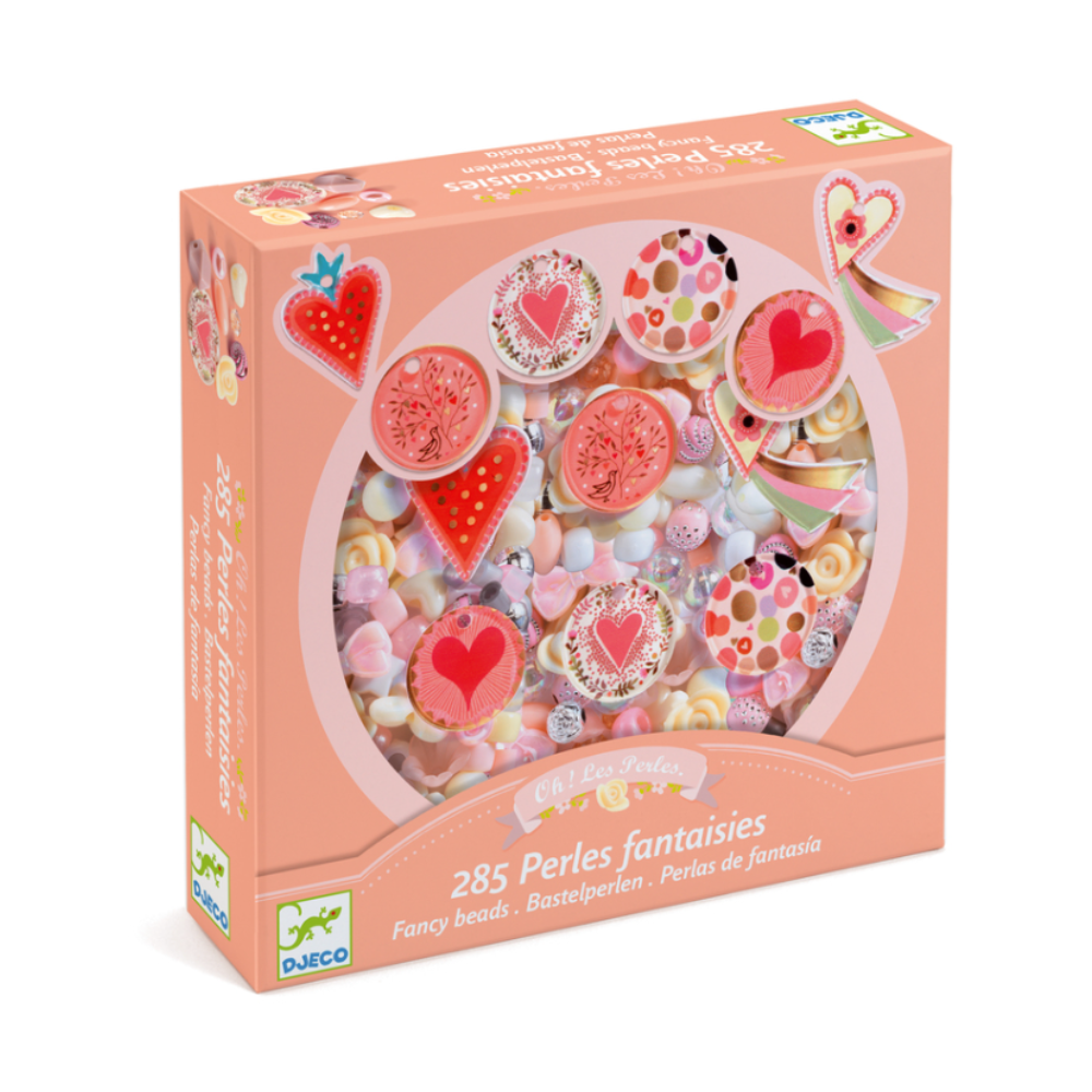Djeco Heart Fancy Beads