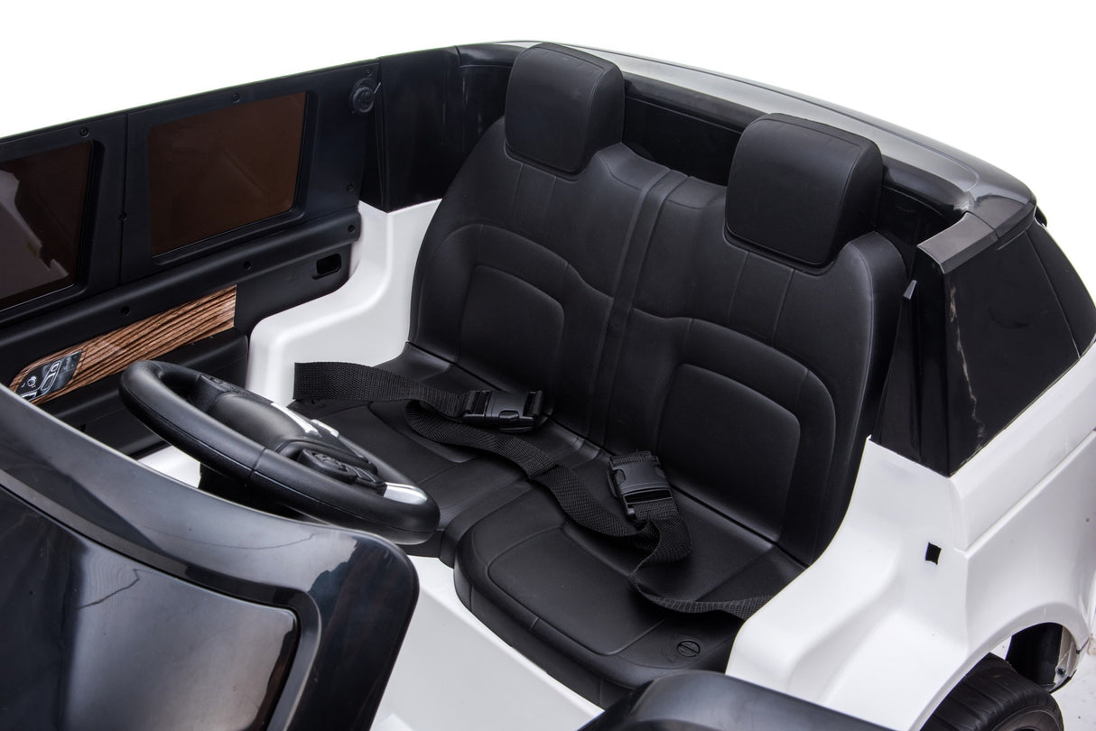 ALL 4 KIDS Licensed Double Seat Land Rover Kids Ride On Car with RC