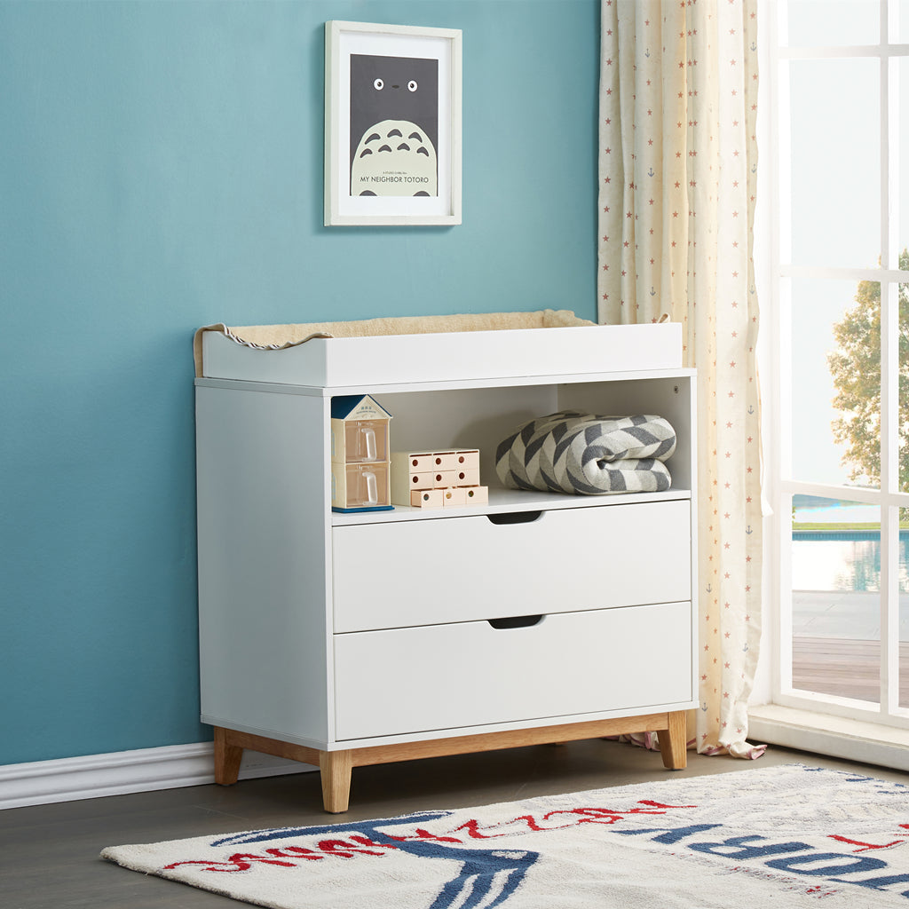 JOY BABY Aurora 2 Drawers Chest of Draw with Change Table