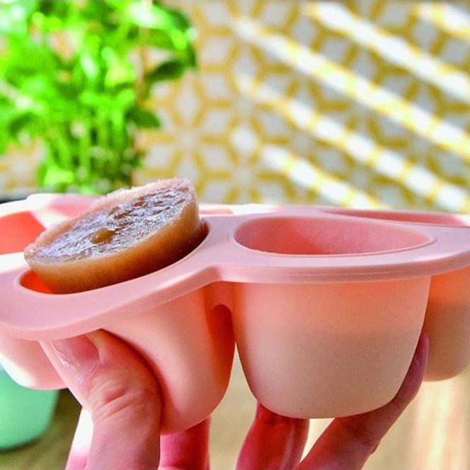 Beaba Silicone Multiportions - Pink - 90ml