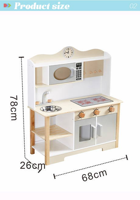 ALL 4 KIDS Savannah White Pretend Kitchen