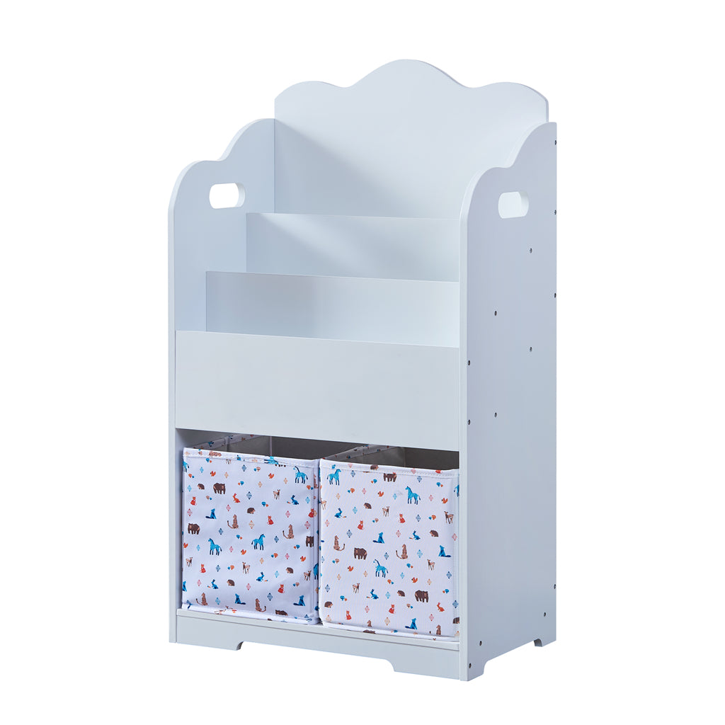 ALL 4 KIDS Madison White Bookcase Book Shelf Storage Unit