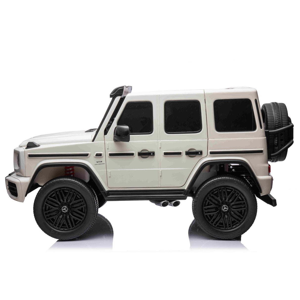 ALL 4 KIDS Huge Licensed Double Seat Mercedes-Benz Kids Ride On Car G63 with RC