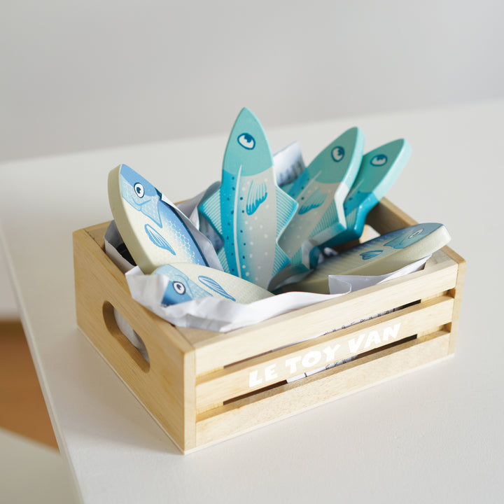 Le Toy Van Honeybake Fresh Fish In Crate