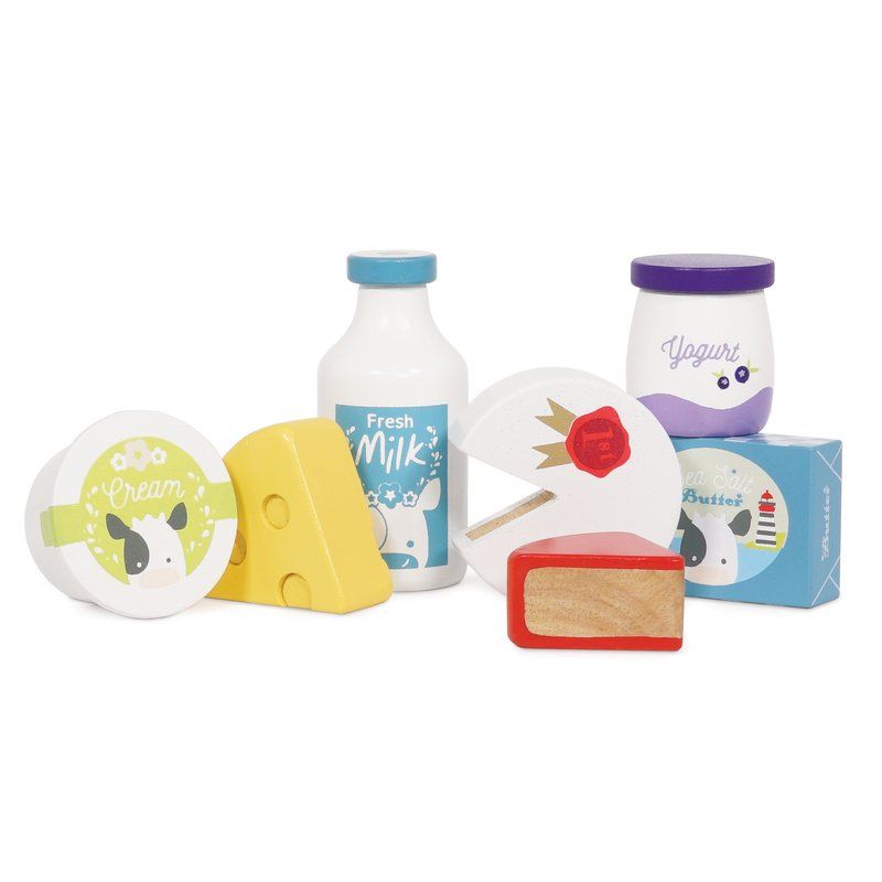 Le Toy Van Honeybake Eggs & Dairy In Crate