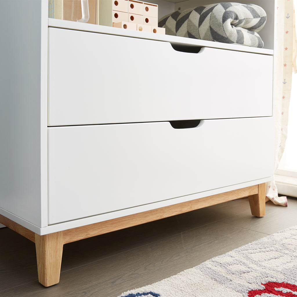 JOY BABY Aurora 2 Drawers Chest of Draw with Change Table