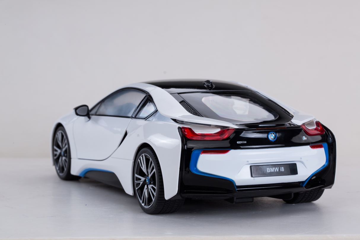 Rastar Licensed 1:14 Radio Control Car with USB Charger - BMW I8