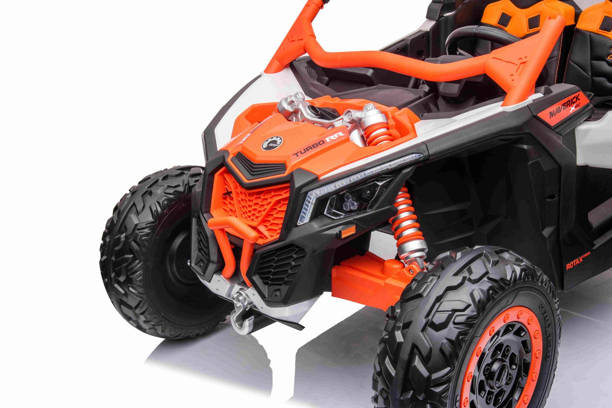 ALL 4 KIDS Licensed Can-Am RC Kids ride on UTV Car - Orange