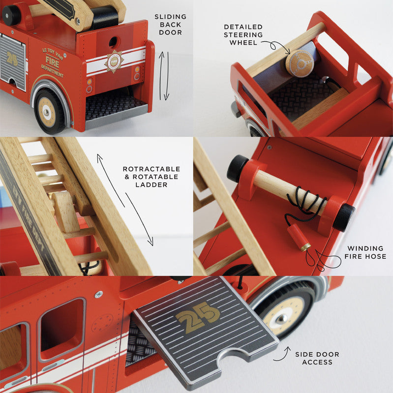 Le Toy Van Fire Engine Set