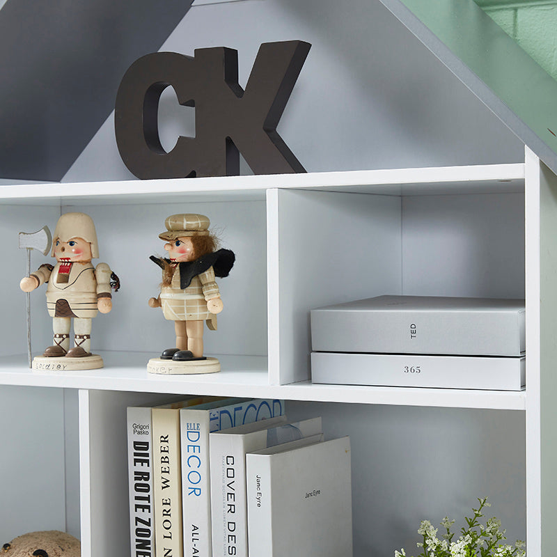 ALL 4 KIDS Bella Dollhouse Bookcase Book Shelf Storage Unit