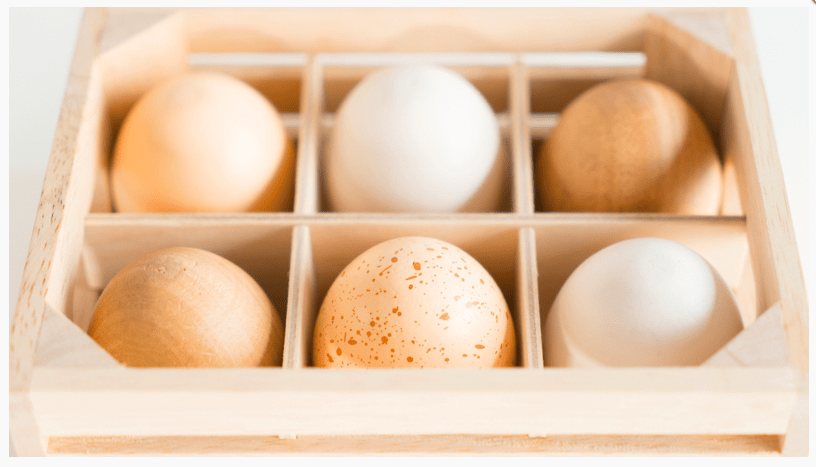 Le Toy Van Honeybake Farm Eggs in Crate