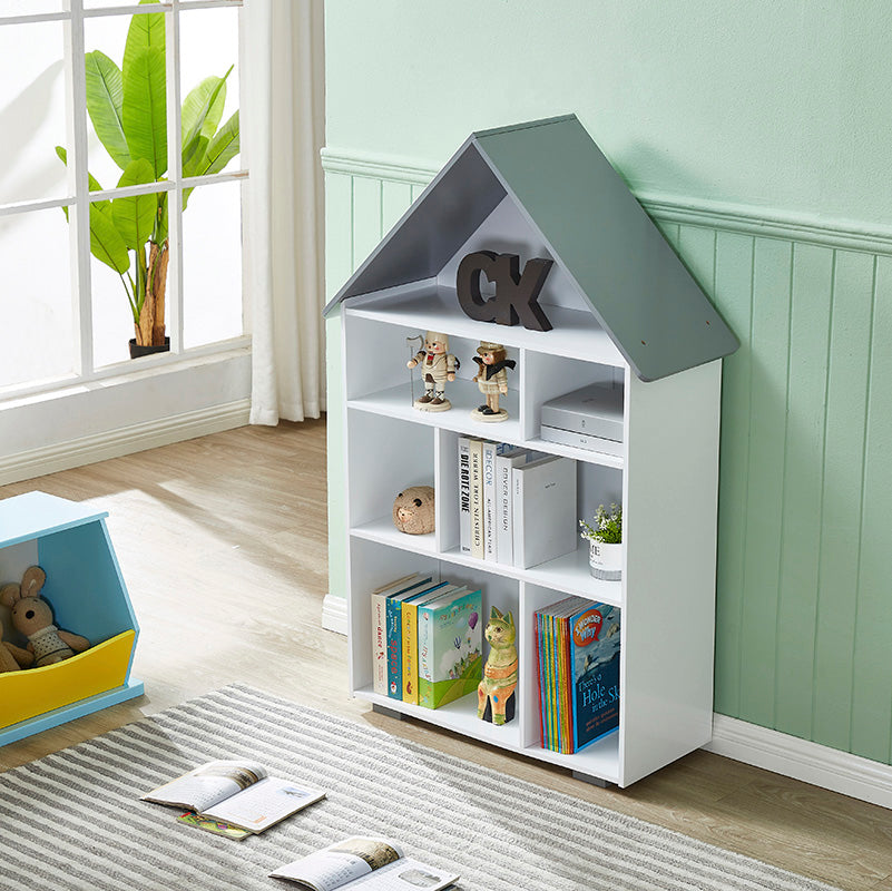 ALL 4 KIDS Bella Dollhouse Bookcase Book Shelf Storage Unit