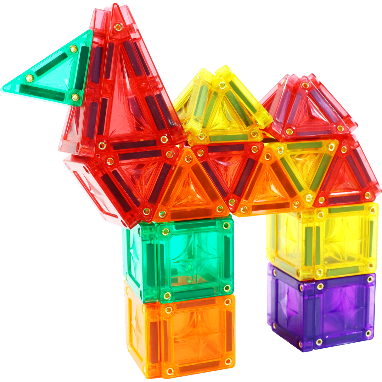 MNTL Classic Small Star Magnetic Tile Set 56 Pcs