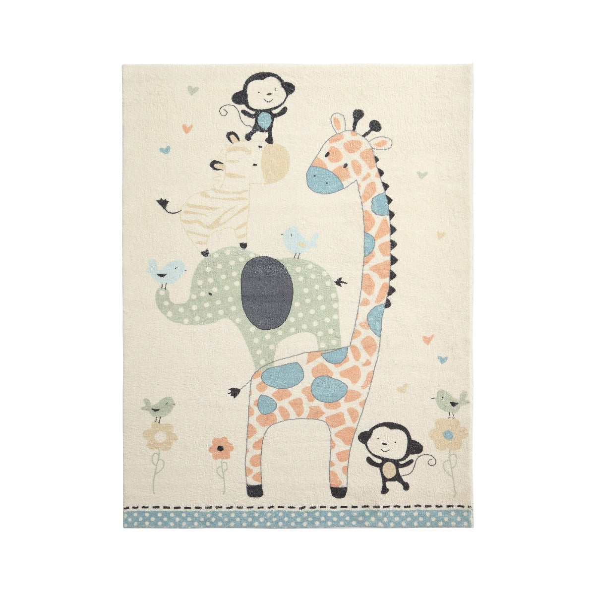 ALL 4 Kids Safari Animal Rug