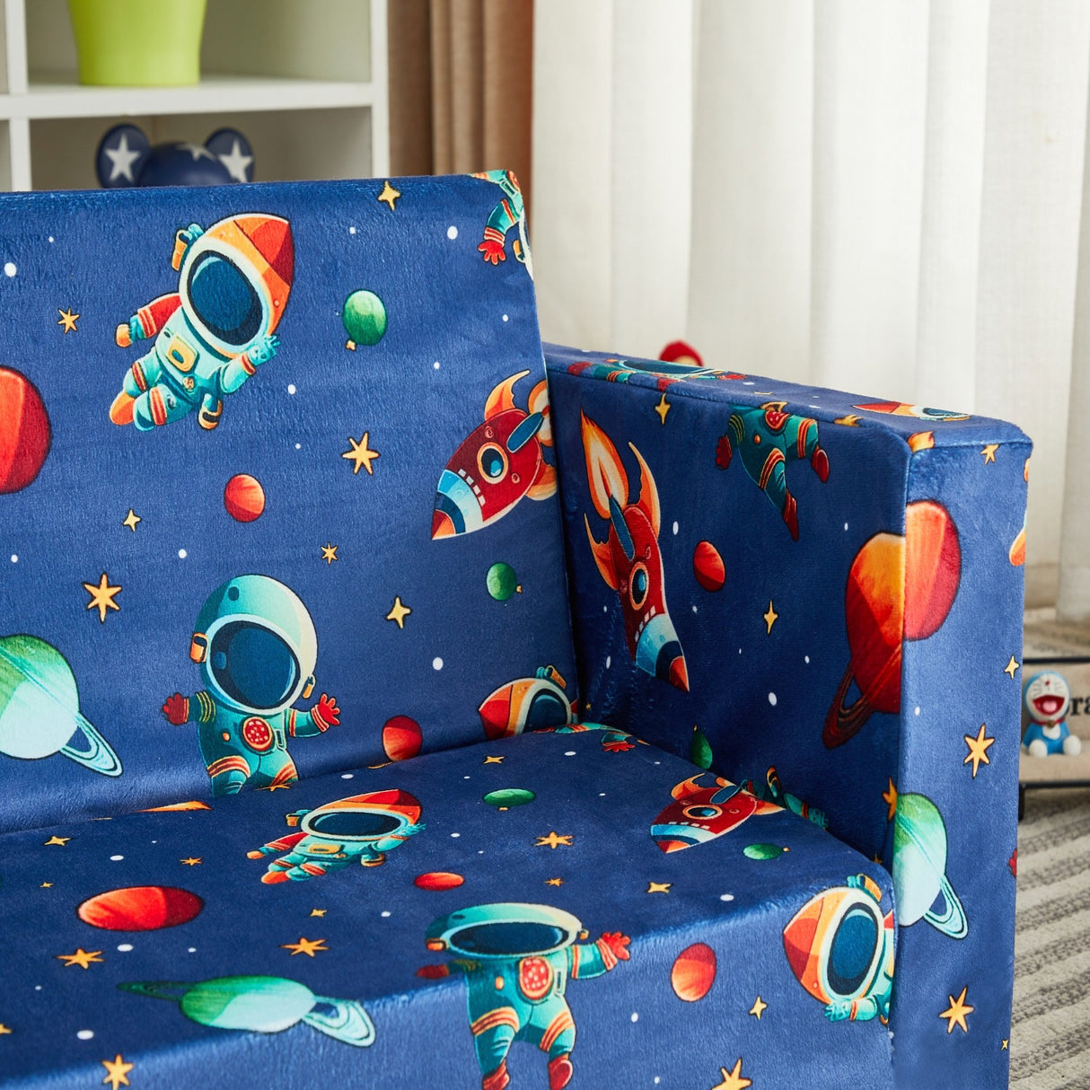 All 4 Kids Cosmic Space Mission Flip-Out Couch