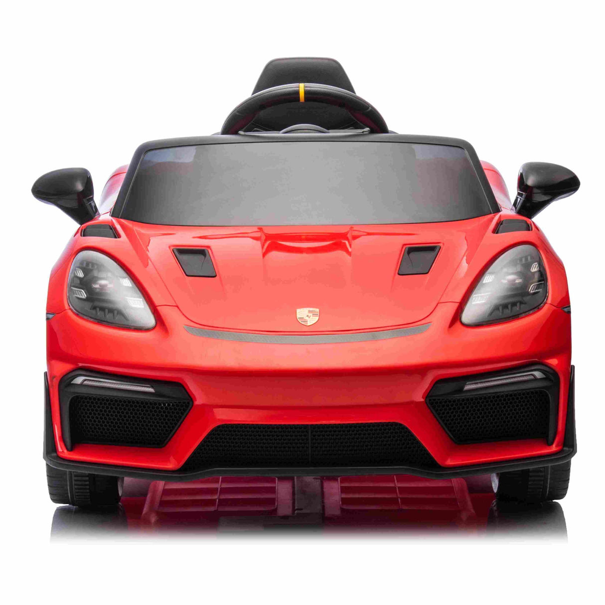 ALL 4 KIDS Licensed Porsche 718 Spyder Kids Electric Ride-On Car